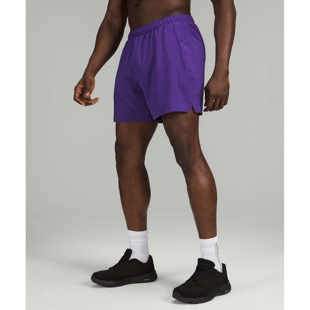 Lululemon Surge Linerless 6" Shorts Purple Lightweight Running Workout